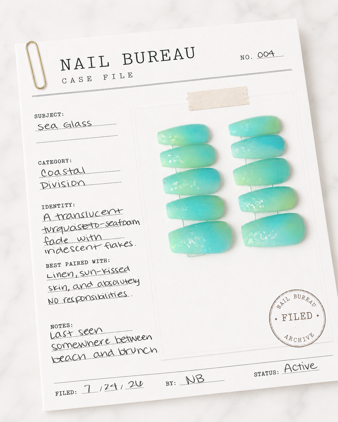 Case 004: Seaglass